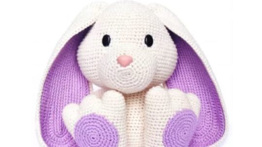 amigurumi gratis 1 540x304 - Receita Grátis Amigurumi Coelho Orelhudo.